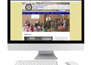 Grace Baptist Christian School Website Design