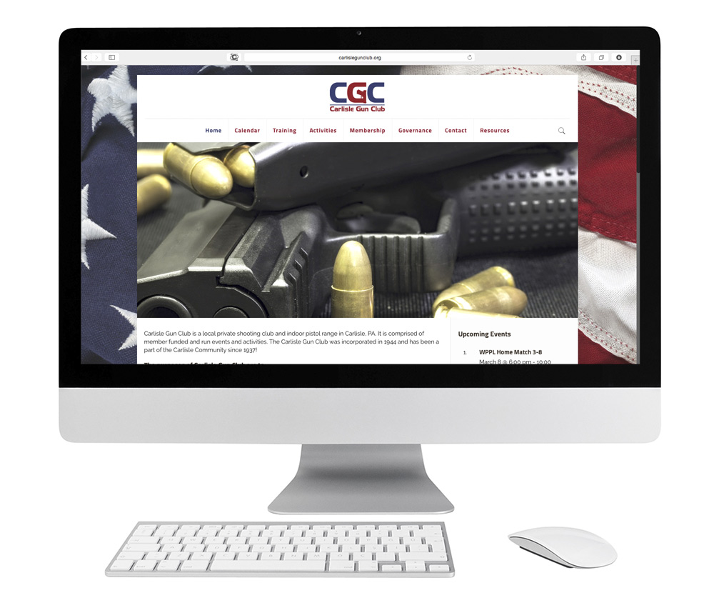 Carlisle Gun Club Website Design