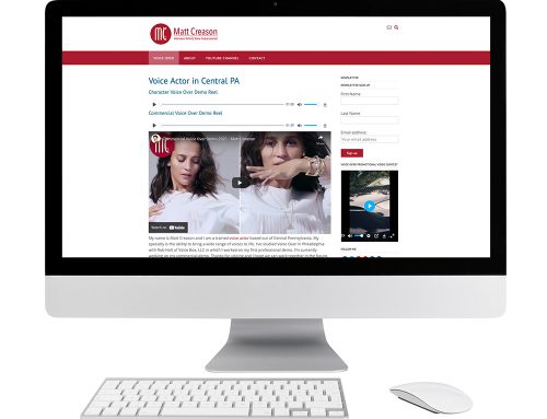 MattySeesVoices Website Design